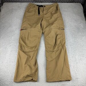 686 Convertible Hiking Pants/Shorts Wide Tapered Nylon Hiking Gorpcore Size Lg